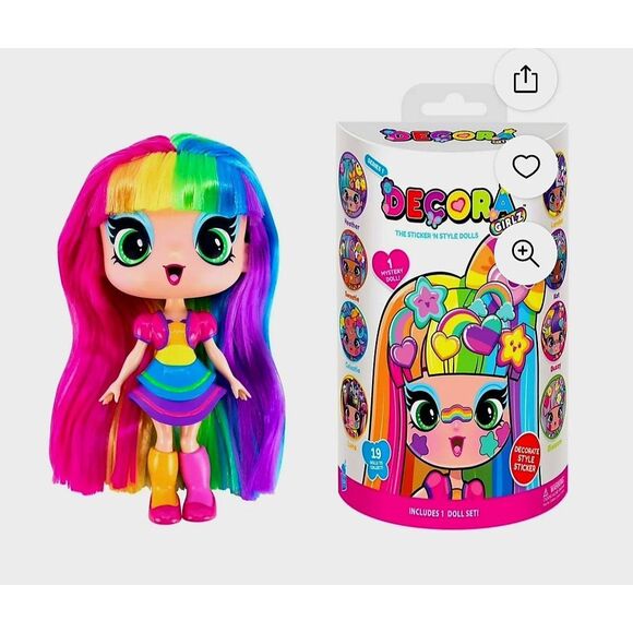 NWT DECORA GIRLS COLLECTIBLE DOLLS - Picture 2 of 9